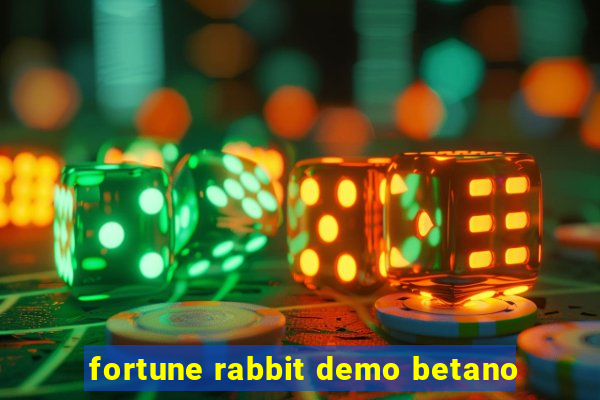 fortune rabbit demo betano